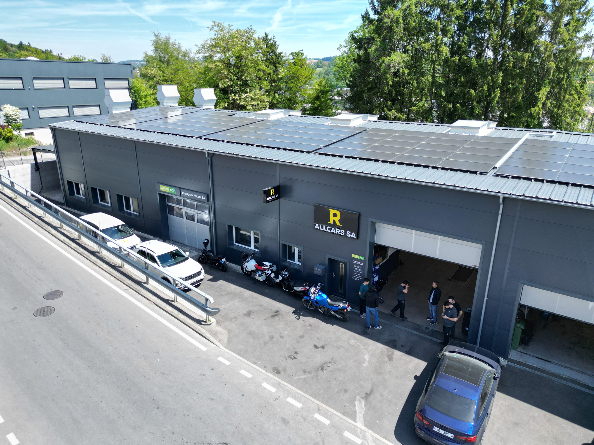 All car devanture aerienne